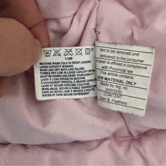 Baby Gap pink puffer, size 12-18 months toddler - Picture 4 of 6